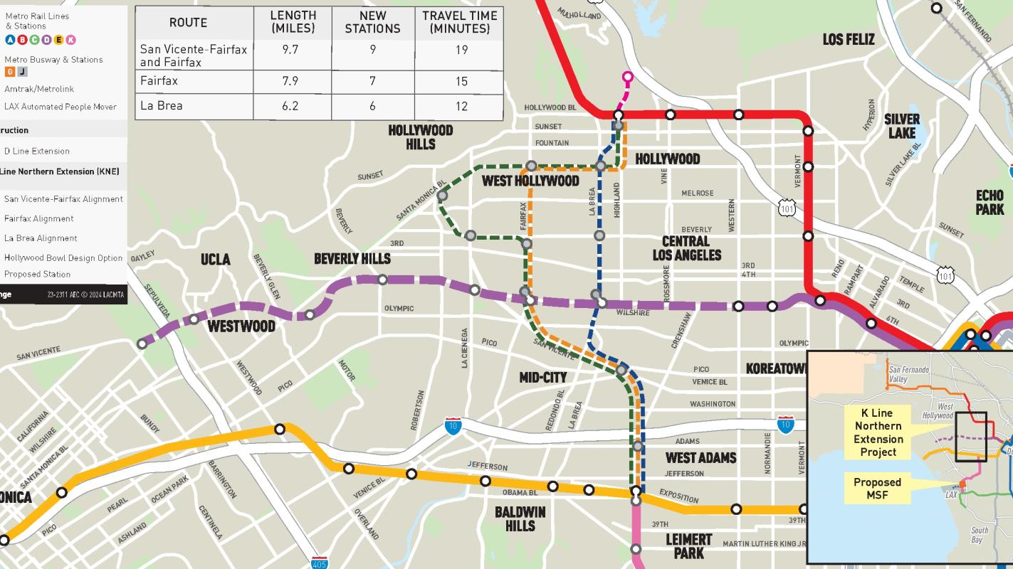 West Hollywood plans first/last mile improvements near